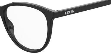 Premium Women Levi's Model Eyeglasses: LV 1021 - Black- SpecSMART Eye Clinic (Zoom View)